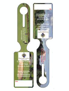 golf bag tags